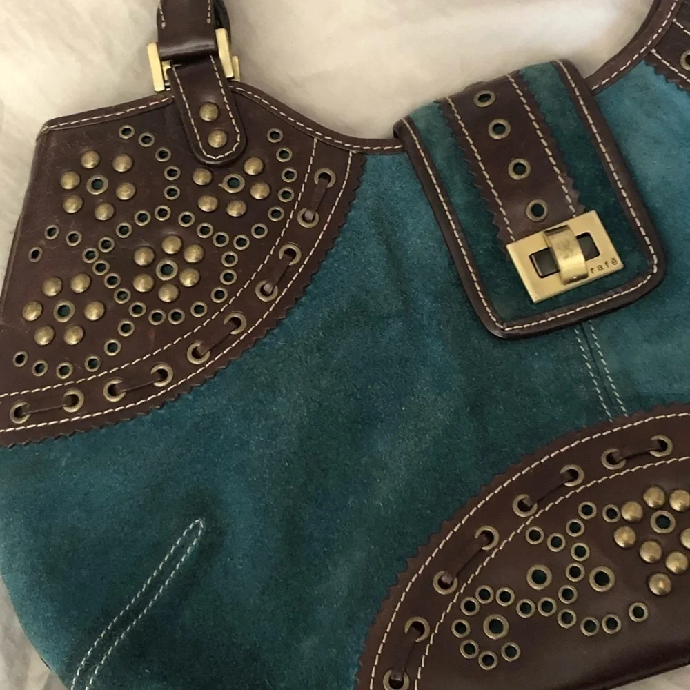 Rafe New York Suede Embellished Bag
